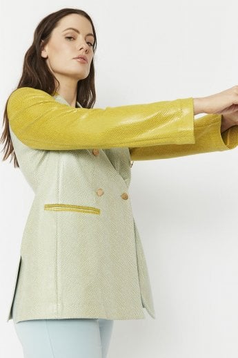 Multi Faux Suede Jade Blazer