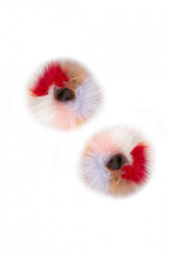 Multi Fox Fur Cuffs