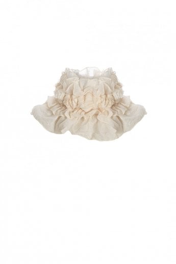Multi Silk Chiffon Neck Scarf