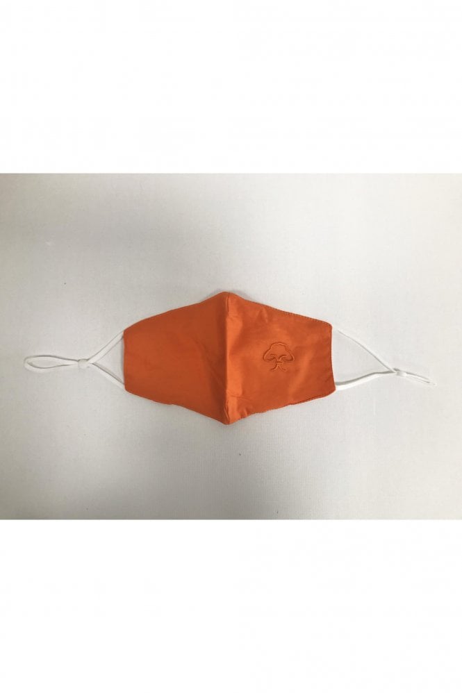 JAYLEY Orange Reusable Cotton Fashion Face Mask with Filter Pocket