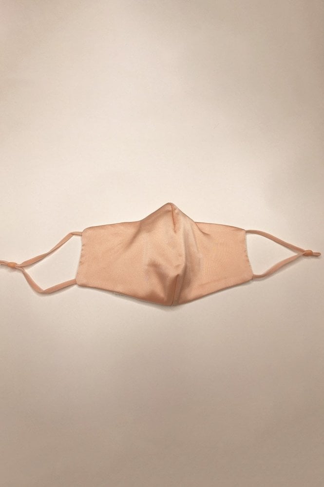 JAYLEY Pink Mulberry Silk Face Mask