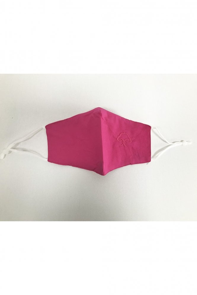JAYLEY Pink Reusable Cotton Fashion Face Mask with Filter Pocket