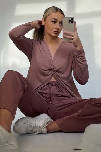 Pink Reversible Yoga - Dinner Top