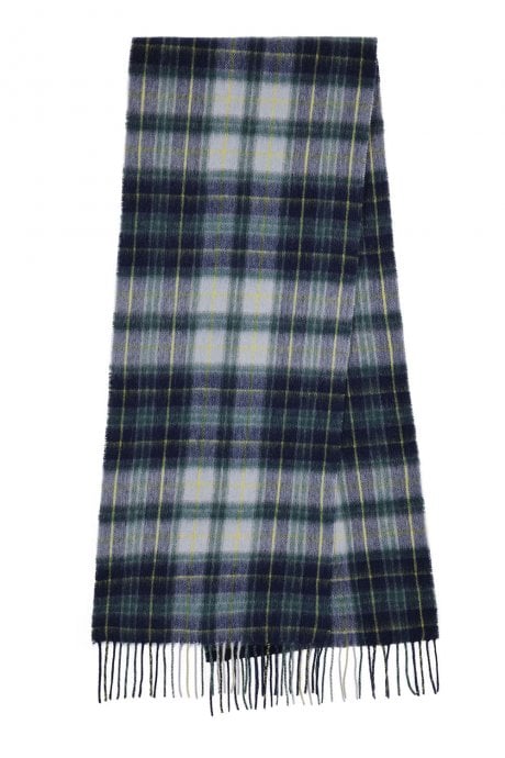 Pure Lambswool Checked Scarf