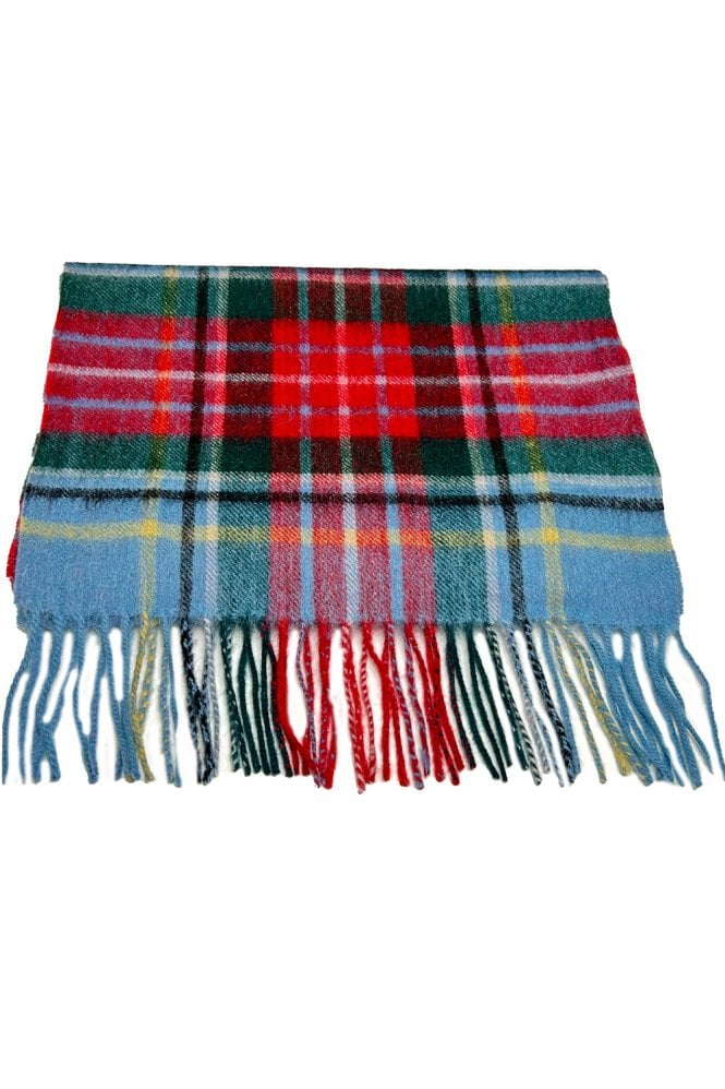 JAYLEY Pure Lambswool Checked Scarf