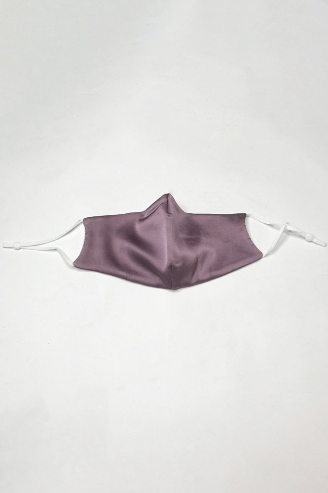 JAYLEY Purple Mulberry Silk Face Mask