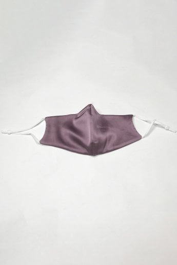 Purple Mulberry Silk Face Mask
