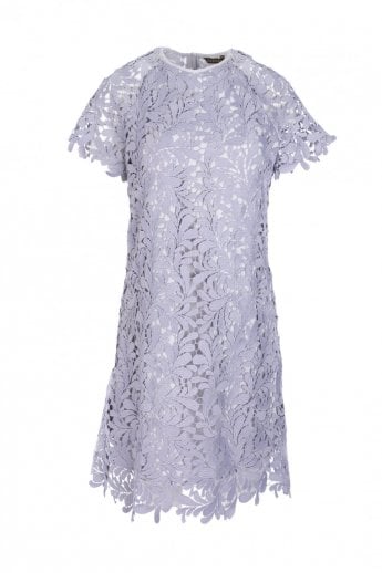 Purple Vintage Lace Dress