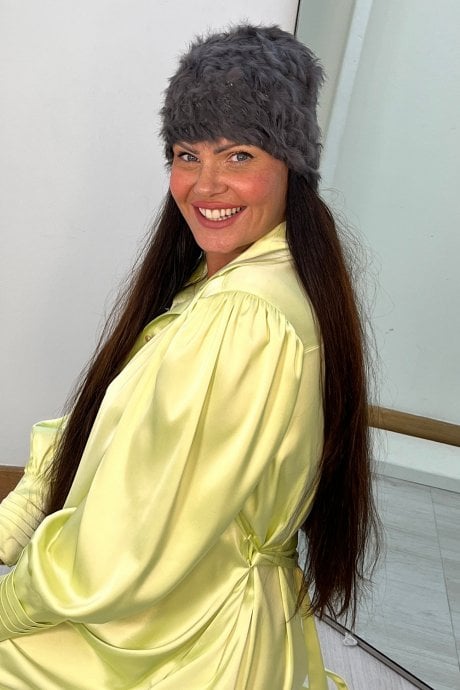 Rabbit Fur Hat