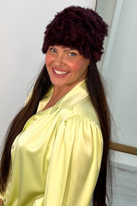 Rabbit Fur Hat