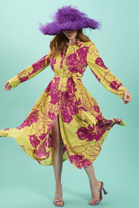 Rayon Blend Sienna Floral Maxi Dress