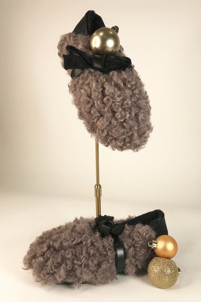 JAYLEY Real Fur Slippers