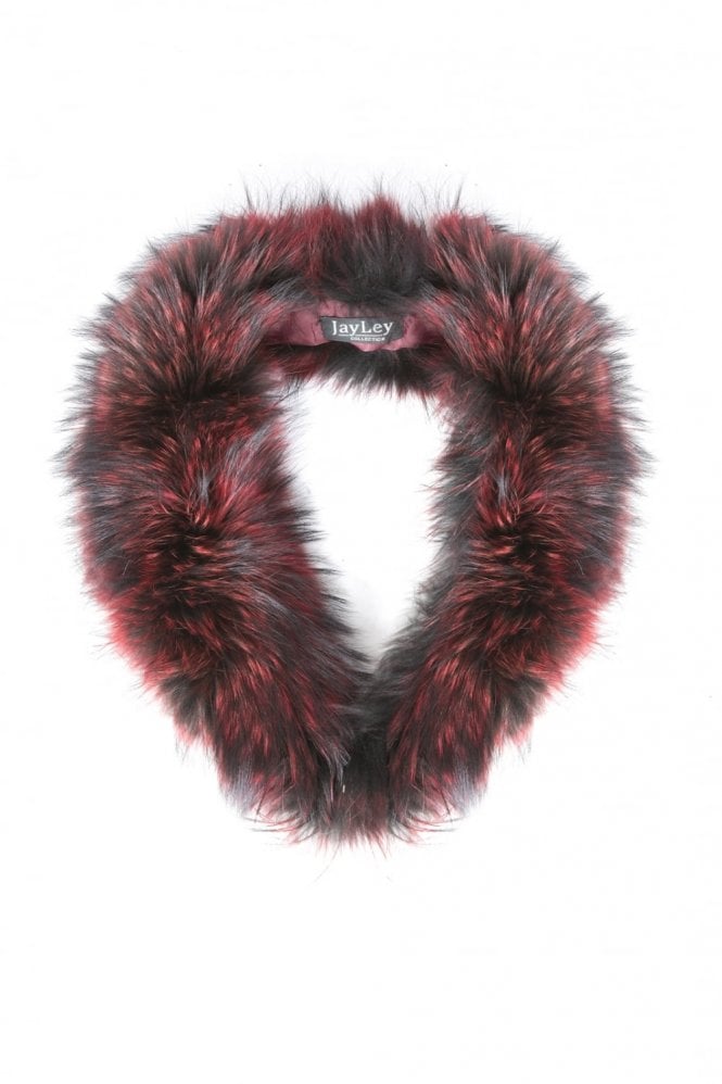 JAYLEY Red Fox Fur Collar