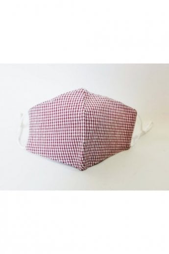 Red Gingham Reusable Adults Fashion Face Mask