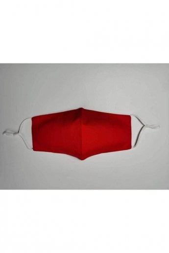 Red Unisex Fashion Face Mask with Filter Pocket
