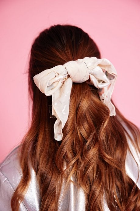 Silk Blend Hair Scarf
