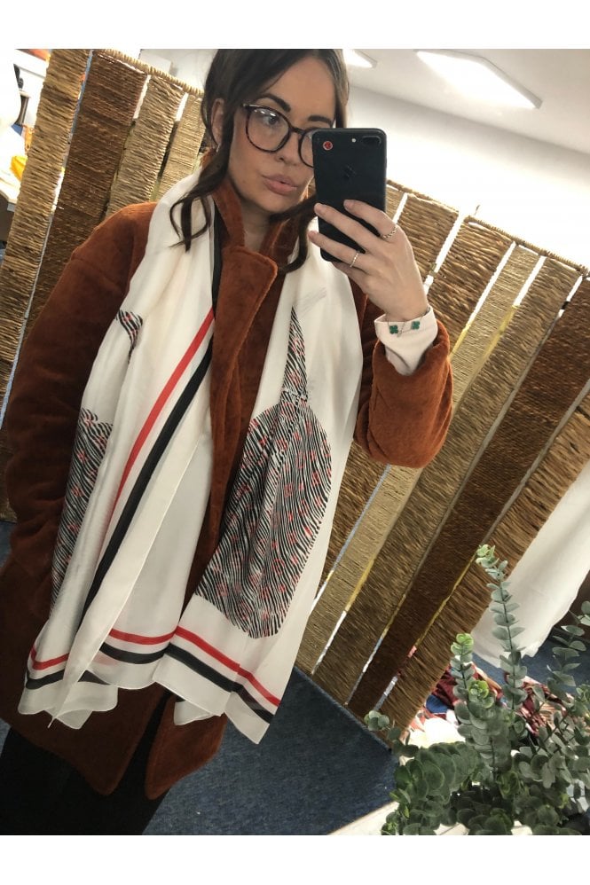 JAYLEY Silk Blend Handbag Scarf 
