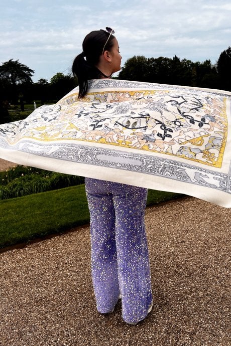 Silk Blend Long Multiway Wrap