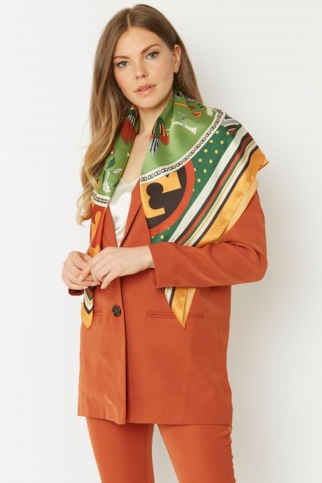 Silk Blend Scarf