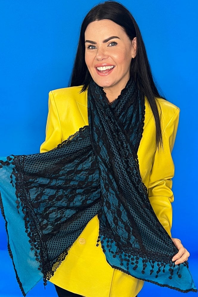 JAYLEY Silk Blend Scarf