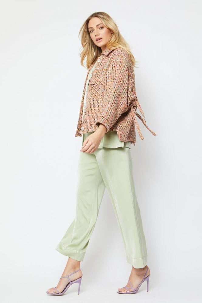 JAYLEY Silk Wool Blend Melta Jacket
