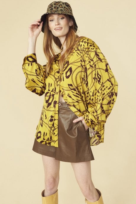 Tencel Blend Lucky Chain Blouse