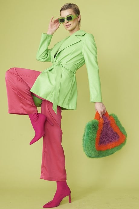 The Limelight Short Jacket with Belt