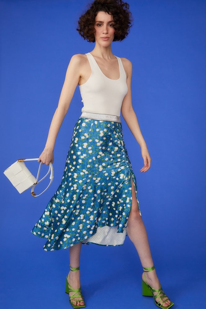 JAYLEY White Grape Skin Vegan Leather Bag